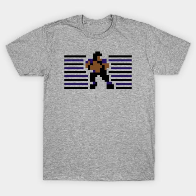 Tecmo QB Stripes - Baltimore T-Shirt by The Pixel League